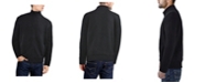 X-Ray Men's Full-Zip High Neck Sweater Jacket